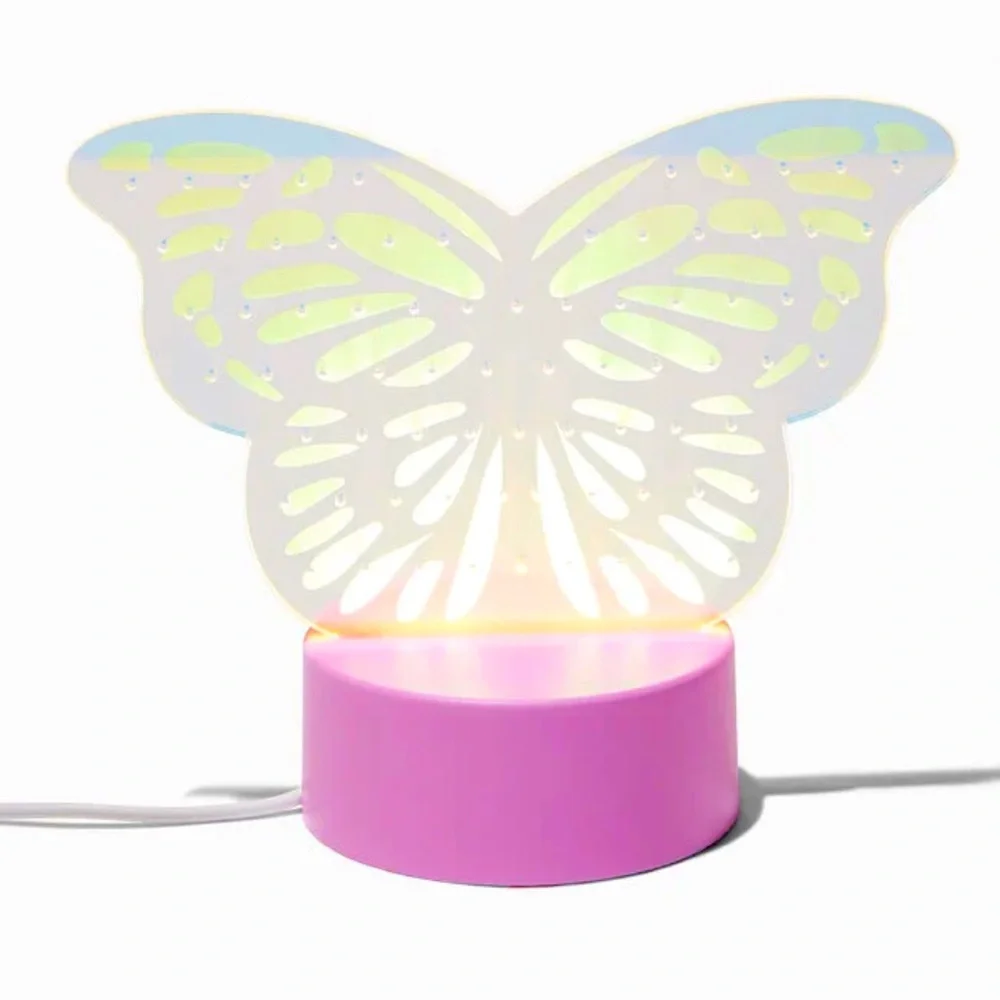 LED Light-Up Butterfly Earring Holder - NWT